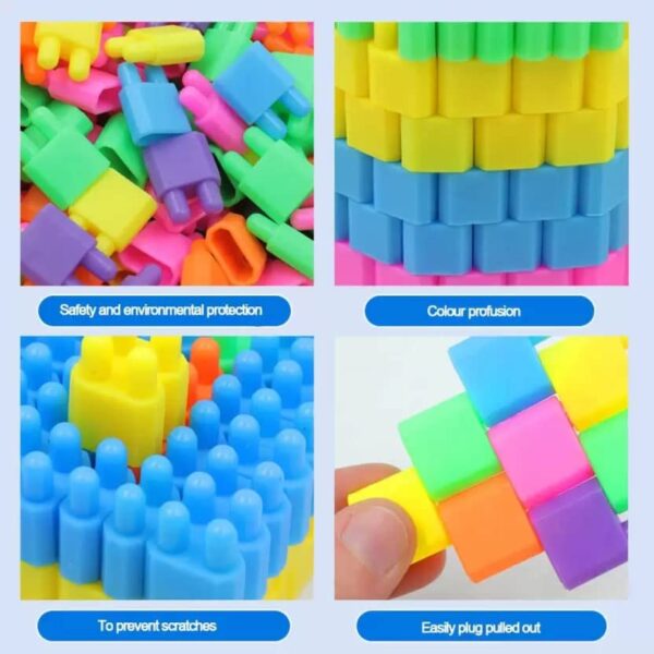 Bullet Blocks - Basic Set | Interlocking Multi-Colored Building Blocks for Creative Construction - Image 2