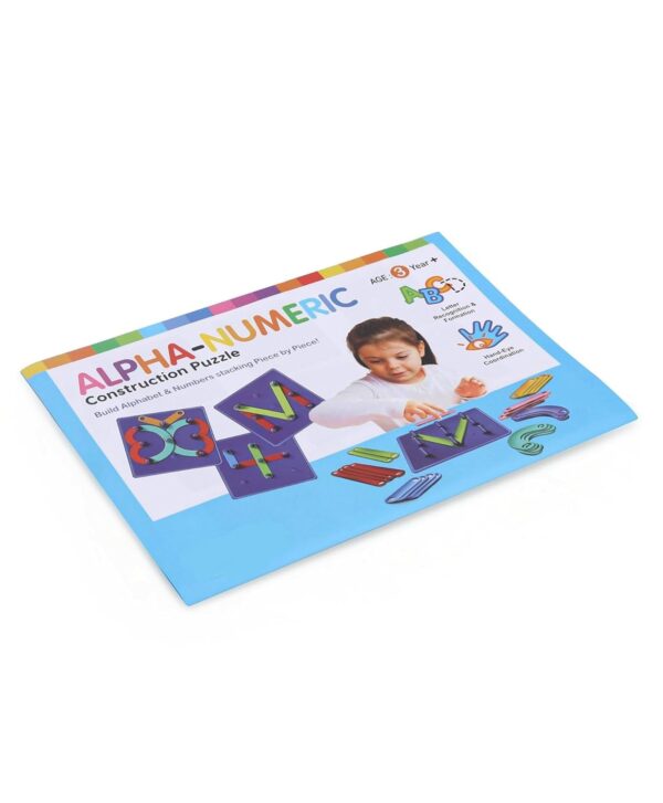 Plastic Alphabets Construction Puzzle Toys for 3 4 5 Year Old Girls Boys | ABC Learning & Educational Toy | Montessori Activity Toys for Kids | Building Blocks for Kids 3+ Year - Image 7