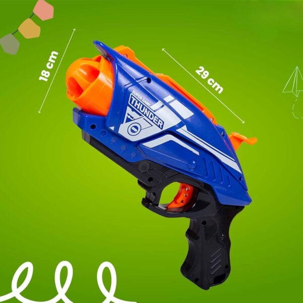 Kid Kraze® Blaze Storm Hot Fire Dart Gun Toy for Target Shooting | Fun Battle Action Indoor & Outdoor Game | Birthday Gift for Boys & Girls (Large) - Image 4