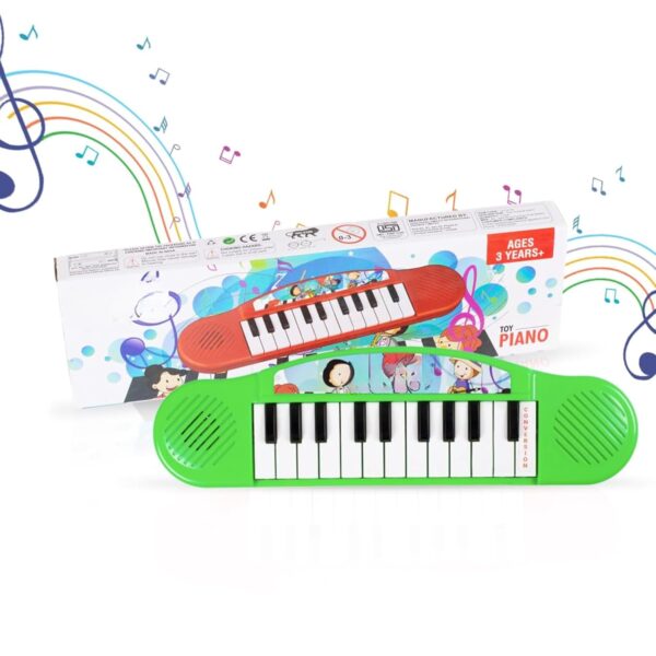 Kid Kraze® Battery Operated Multi-Functional Portable Organ/Piano/Keyboard Musical Toy for Kids/Babies/Girls/Boys/Gifts | Green Color, Power Source: 2xAA Battery (Not Included)