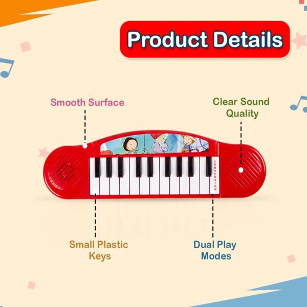 Kid Kraze® Battery Operated Multi-Functional Portable Organ/Piano/Keyboard Musical Toy for Kids/Babies/Girls/Boys/Gifts (Any 1 Piece) - Image 2