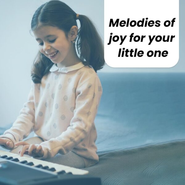 Kid Kraze® Piano for Kids with Mic Recorder - 37 Keys 8 Rhythms 8 Tones 6 Demos Portable Musical Toys, Keyboard Musical Instrument for Boys Girls | Baby Toy for Age 3 to 14 Years (Blue) - Image 5