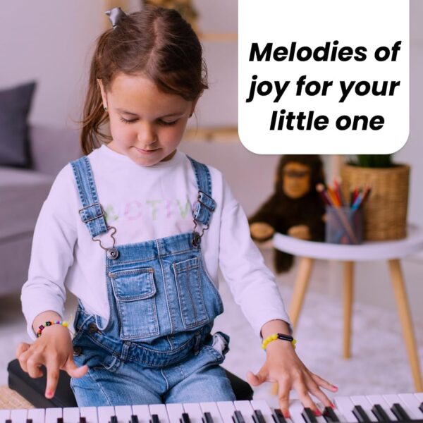 Kid Kraze® Piano for Kids with Mic Recorder - 37 Keys 8 Rhythms 8 Tones 6 Demos Portable Musical Toys, Keyboard Musical Instrument for Boys Girls | Baby Toy for Age 3 to 14 Years (Purple) - Image 6