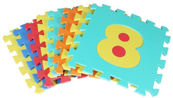 KID KRAZE Alphabet and Number Mini Puzzle Mat for Kids Learning & Fun Purpose [Suitable for Above 2 Years Children][36 Pcs.] - Image 3