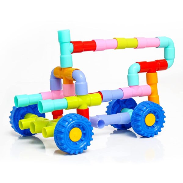 Smart Builders - Set No-3 | Creativity & Imagination Building Blocks for Kids - Image 2