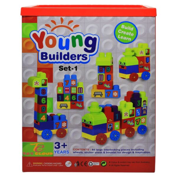 Young Builders Set-1 | Creative Building Blocks for Imaginative Play - Image 4